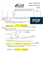 MQ - Contrôle Rattrapage SMP4 Avec Corrigé 19 - 20