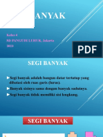 Matematika SEGI BANYAK