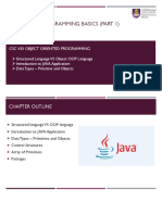 Topic 2 - Java Programming Basics (Part 1)