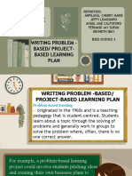 Chapter 2 Project and Problem Based Learning Plan