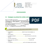 Conjugaison cm2