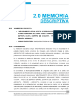 01 Memoria Descriptiva IE Francisco Belaunde Terry Final