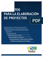 Formatos de Proyectos Versión Final (Imprenta) 22-09-15 FPSA y Credito Rural