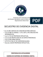 Secuestro de Evidencia Digital