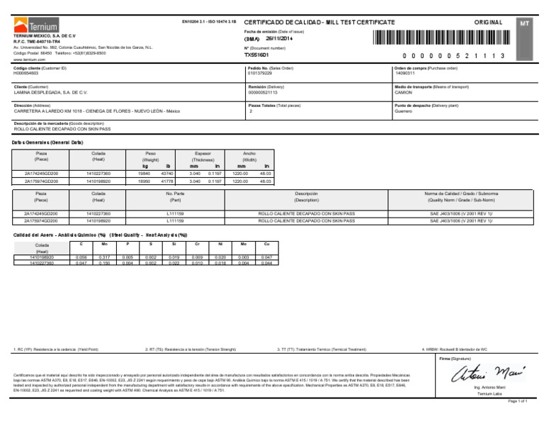 Certificado de Molino 24879533 PDF