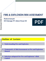 Fire & Explosion Risk Assessment: Roslinormansyah EHS Manager PT. Alstom Power ESI