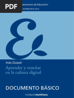 Dussel. Aprender y Enseñar Con Nuevas Tecnologías