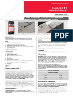 Concrete Repair Datasheet - Epidermix 344 & Durarep FR