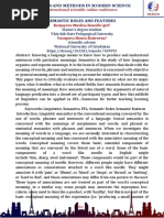 COMPONENTIAL ANALYSIS of MEANING - An Introduction To Semantic