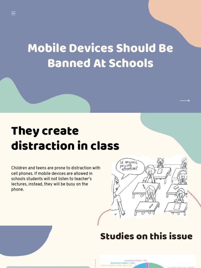 Mobile Devices Should Be Banned at Schools Kopyası PDF
