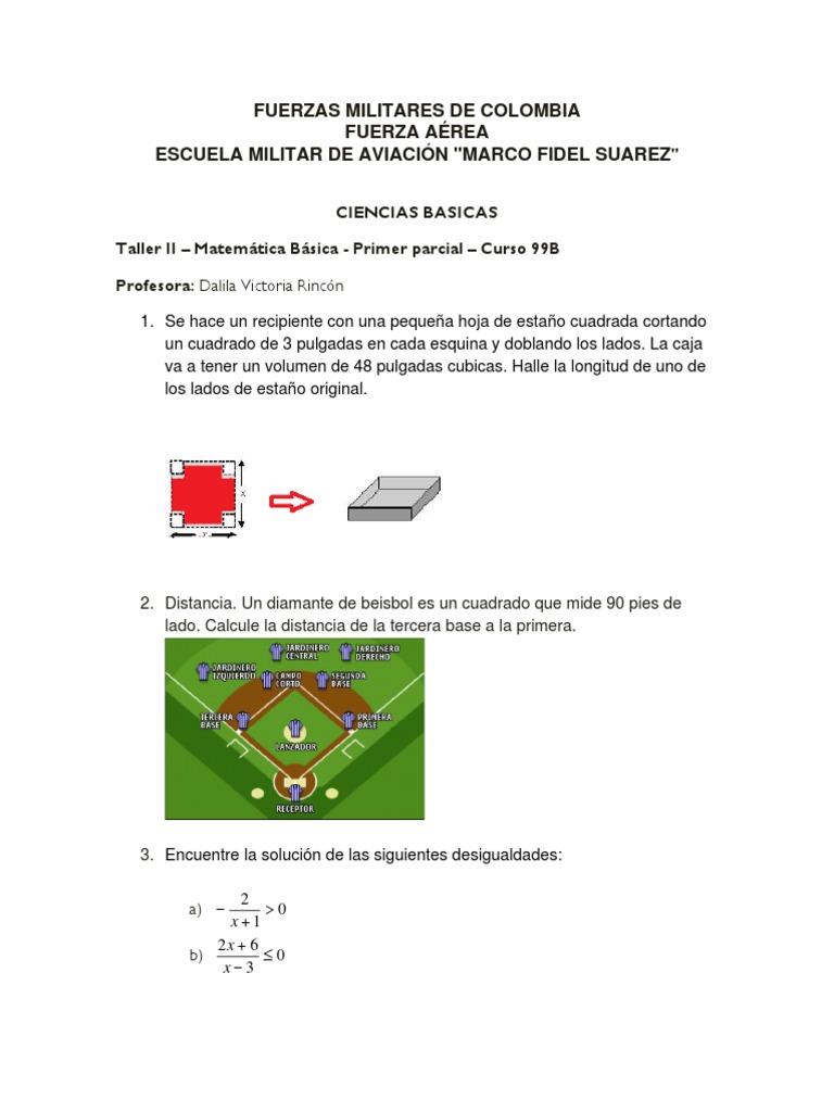 Ejercicios de Matemáticas Básicas 99B | PDF