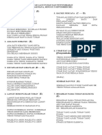 Daftar Pujian 5 September 2021