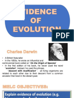 Lesson 4. Evidence of Evolution