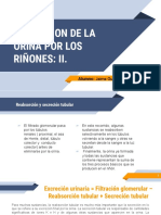 2 Formacion de La Orina Por Los Riñones II.