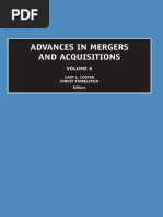 Advances in Mergers and Acquisitions, Volume 6 (Advances in Mergers and Acquisitions) (PDFDrive)