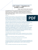 Atividade de Estudo 3 - Engenharia Do Produto. 51-2023