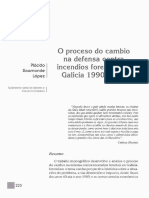 O Proceso de Cambio Na Defensa Contra Os Incendios Forestais en Galicia 1990-1993