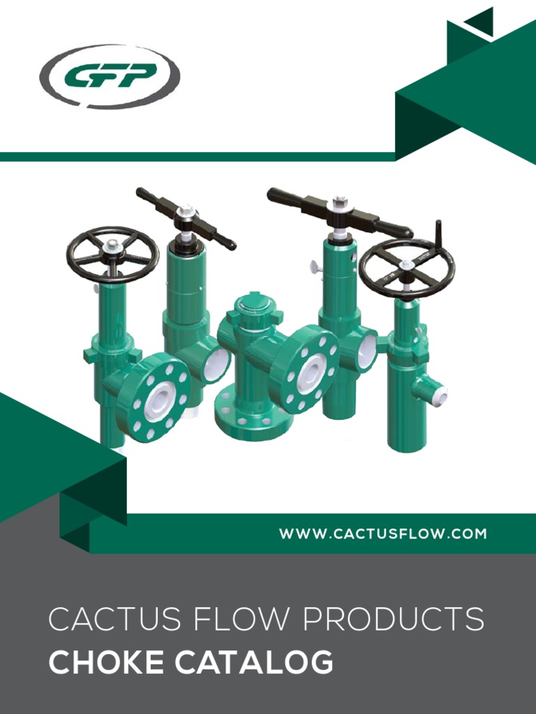 Cactus Flow Choke Valve Catalog | PDF | Transition Metals | Chemical ...