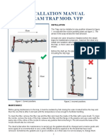 Installation manual purgador termodinamico Fenix