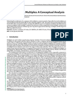 Valuation With Multiples A Conceptual Analysis