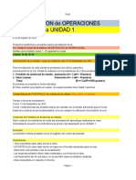 Investigacion de Operaciones Rúbrica de La Unidad 1