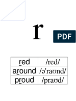 Phoneme R