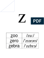 Phoneme Z