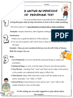 Procedural Text Tips 