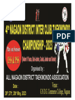 4th ALL NAGAON DISTRCT TAEKWONDO CHAMPIONSHIP-2023 (A)