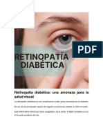 Dr. Santiago Coloma Romero: Retinopatía Diabética