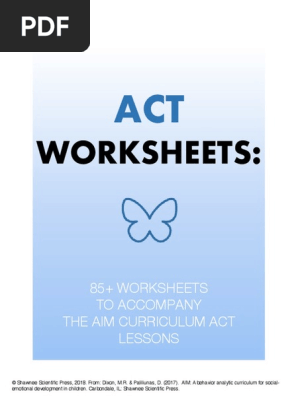 AIM Worksheets