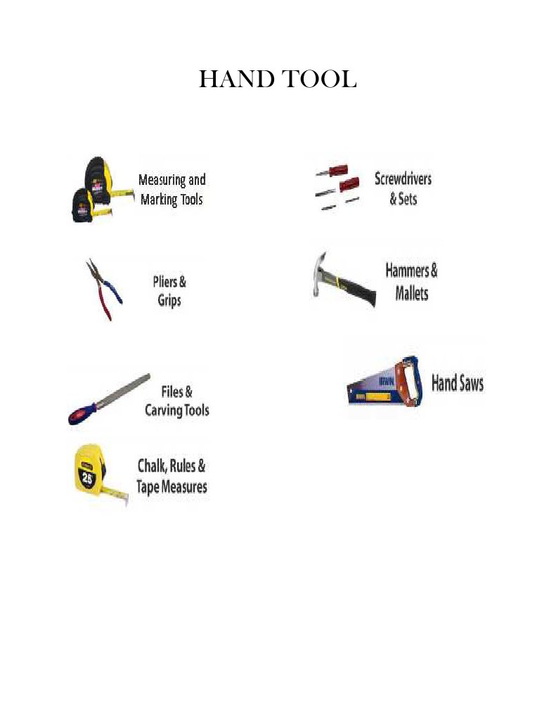 Hand Tool PDF