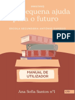 Manual de Utilizador - Uma Pequena Ajuda para o Futuro