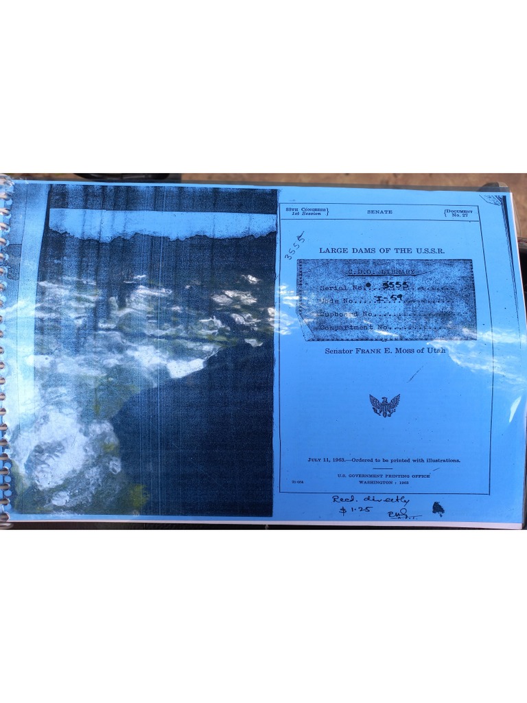 Large Dams of U.S.S.R PDF