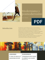 Comparativa Entre Modernismo y Posmodernismo - Compressed