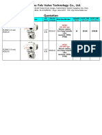 FOLS Quotation ON-OFF Type Electric Sanitary Butterfly Valve