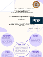 5.2 Implementacion CicloDEMING PHVA MC