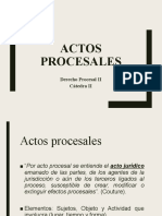 Actos Procesales PPT Plantilla Caìt II