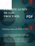 PP Clasificación de Los Procesos