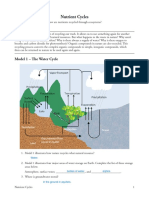 Nutrient Cycles