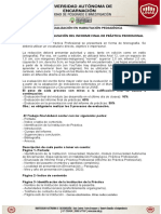 Guía para La Realización Del Informe Final de Práctica Profesional 2022