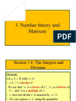 CH 3-Number Theory and Matrices