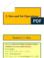 CH 2-Sets and Set Operations