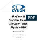 SkyView (HDX, Touch, Classic and SE) System Installation Guide