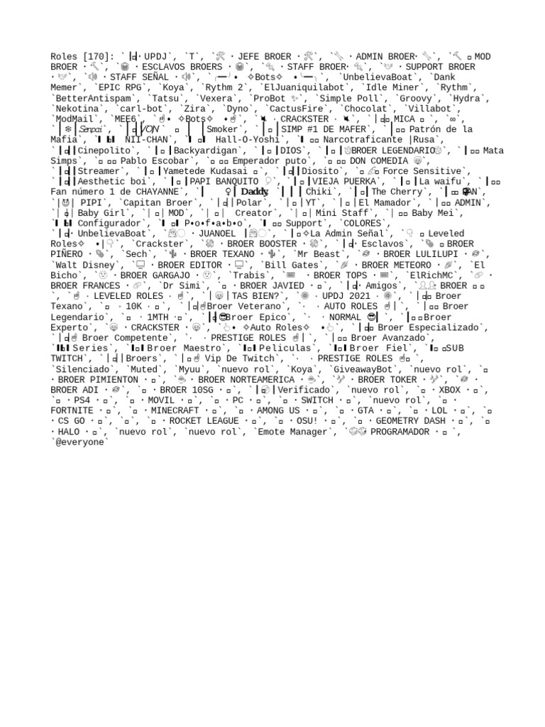 Server roles pdf