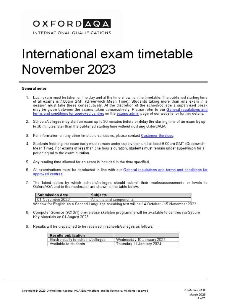 Aqa Gcse Exam Timetables 2024 In Sale gbutaganskij.ru
