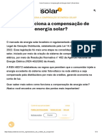 Como Funciona A Compensação de Energia Solar - Portal Solar