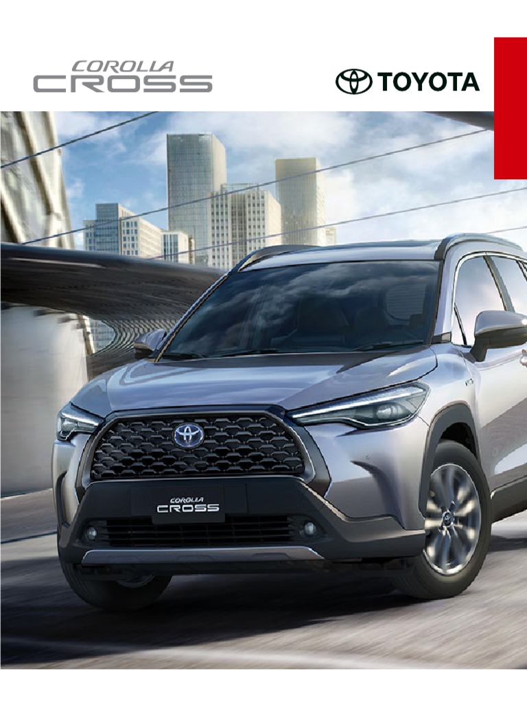 2023 TOYOTA COROLLA CROSS OWNERS MANUAL PDF visual data 6