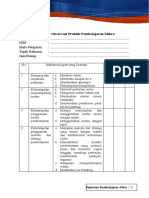 Formulir Penilaian - Praktik Pembelajaran Mikro