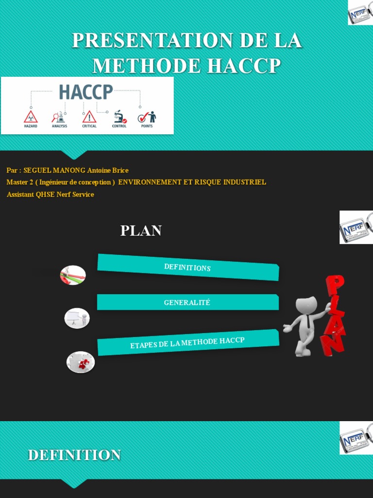Méthode HACCP : 12 Étapes Clés | PDF | Analyse des dangers et points ...